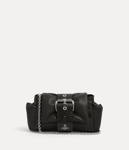 Vivienne Westwood Hazel Treasure Handbag 羊皮土星肩背手提包 (共3色！）
