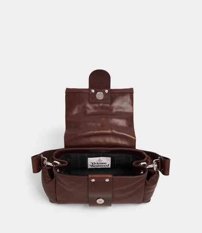 Vivienne Westwood Hazel Treasure Handbag 羊皮土星肩背手提包 (共3色！）