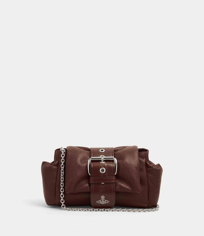 Vivienne Westwood Hazel Treasure Handbag 羊皮土星肩背手提包 (共3色！）