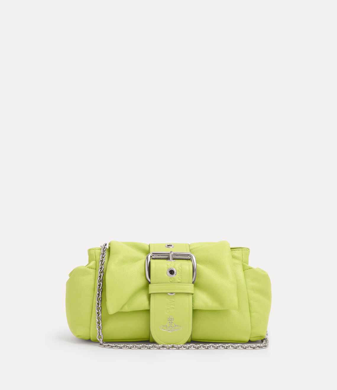 Vivienne Westwood Hazel Treasure Handbag 羊皮土星肩背手提包 (共3色！）