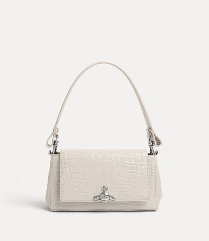 （限時特價！）Vivienne Westwood Hazel Croc Medium Handbag 中號鱷魚立體土星肩背手提包（共3色！）