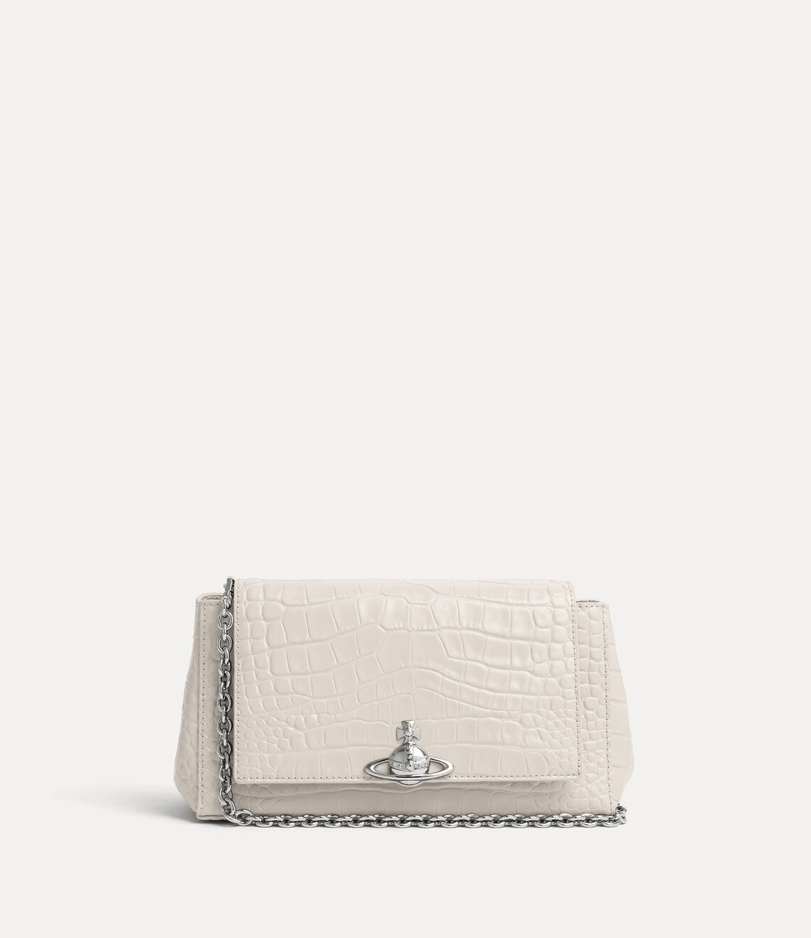 （限時特價！）Vivienne Westwood Hazel Croc Medium Handbag 中號鱷魚立體土星肩背手提包（共3色！）