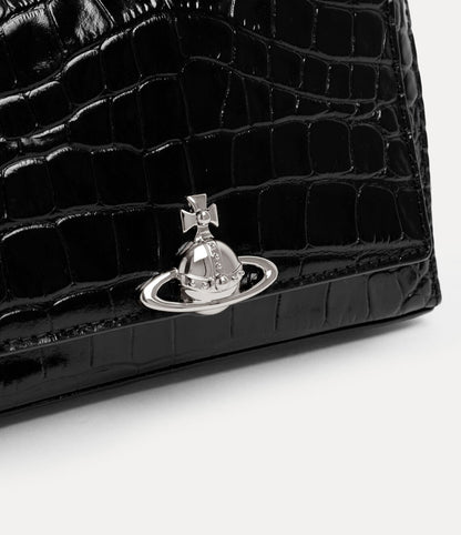 Vivienne Westwood Hazel Croc Small Handbag 小號鱷魚立體土星肩背手提包