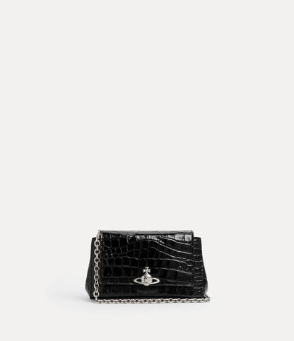 Vivienne Westwood Hazel Croc Small Handbag 小號鱷魚立體土星肩背手提包