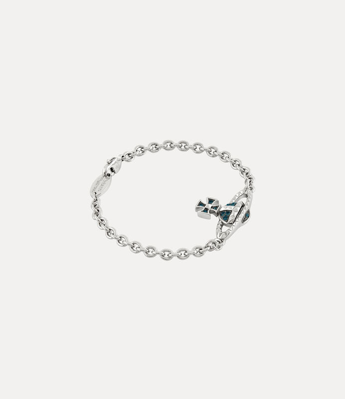 Vivienne Westwood Man. Mayfair Bracelet 卯釘水晶土星手鍊