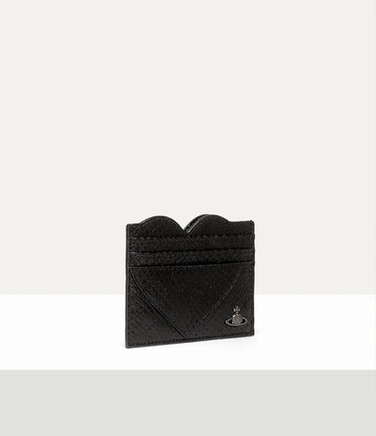 Vivienne Westwood Heart Card Holder 蛇紋愛心卡夾