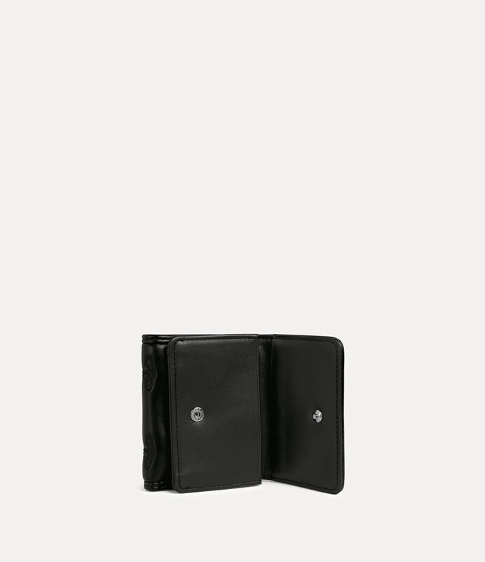 Vivienne Westwood PU Wallet 土星壓紋三折短夾