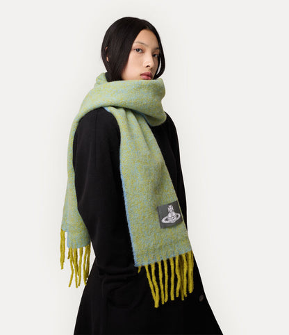 Vivienne Westwood Scarf 混色毛呢圍巾
