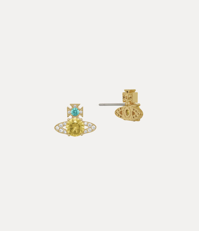 Vivienne Westwood Ismene Earrings 爆閃水晶土星耳環