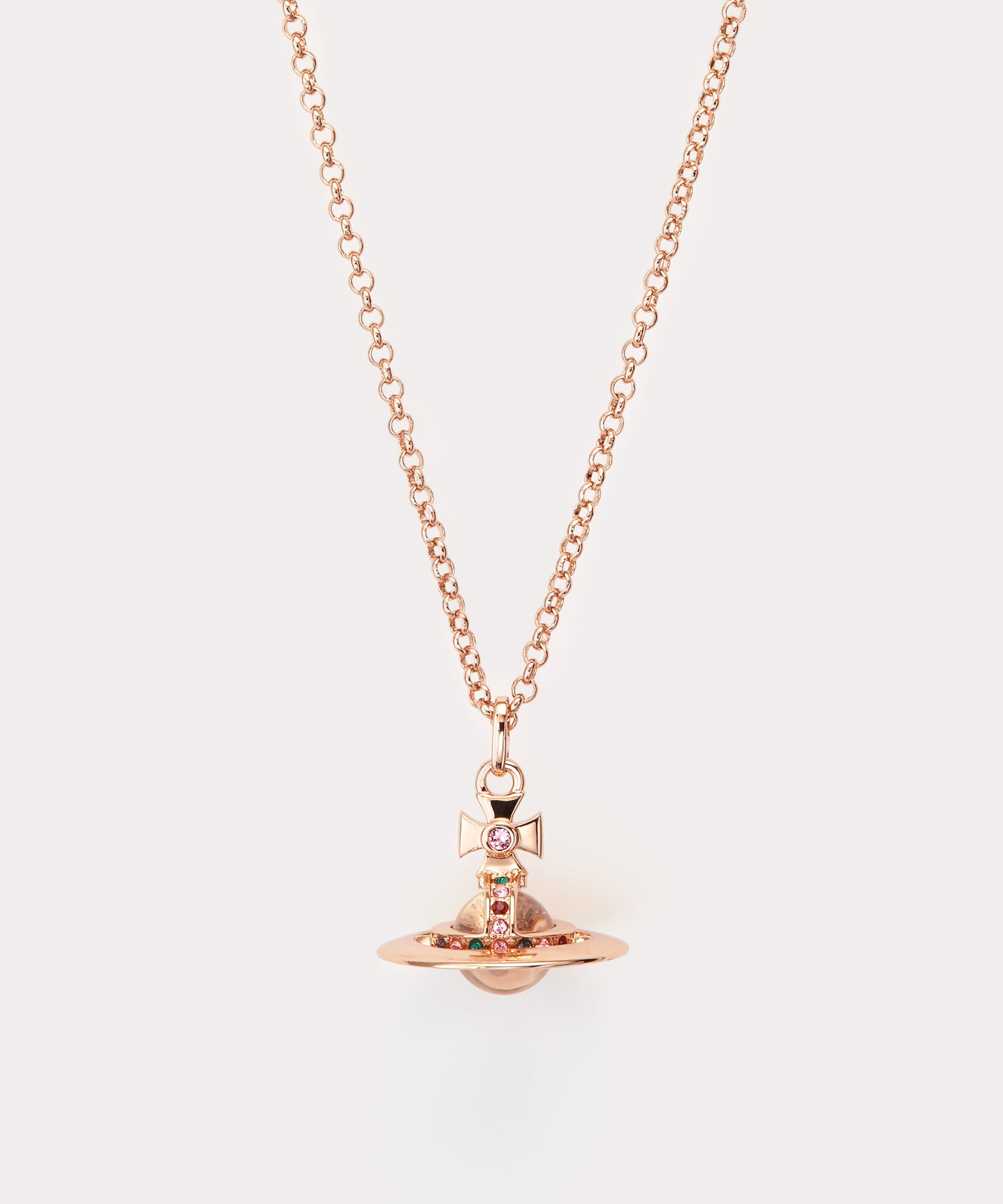 Vivienne Westwood Tiny Orb Necklace 中號立體土星項鍊 （共4色！）