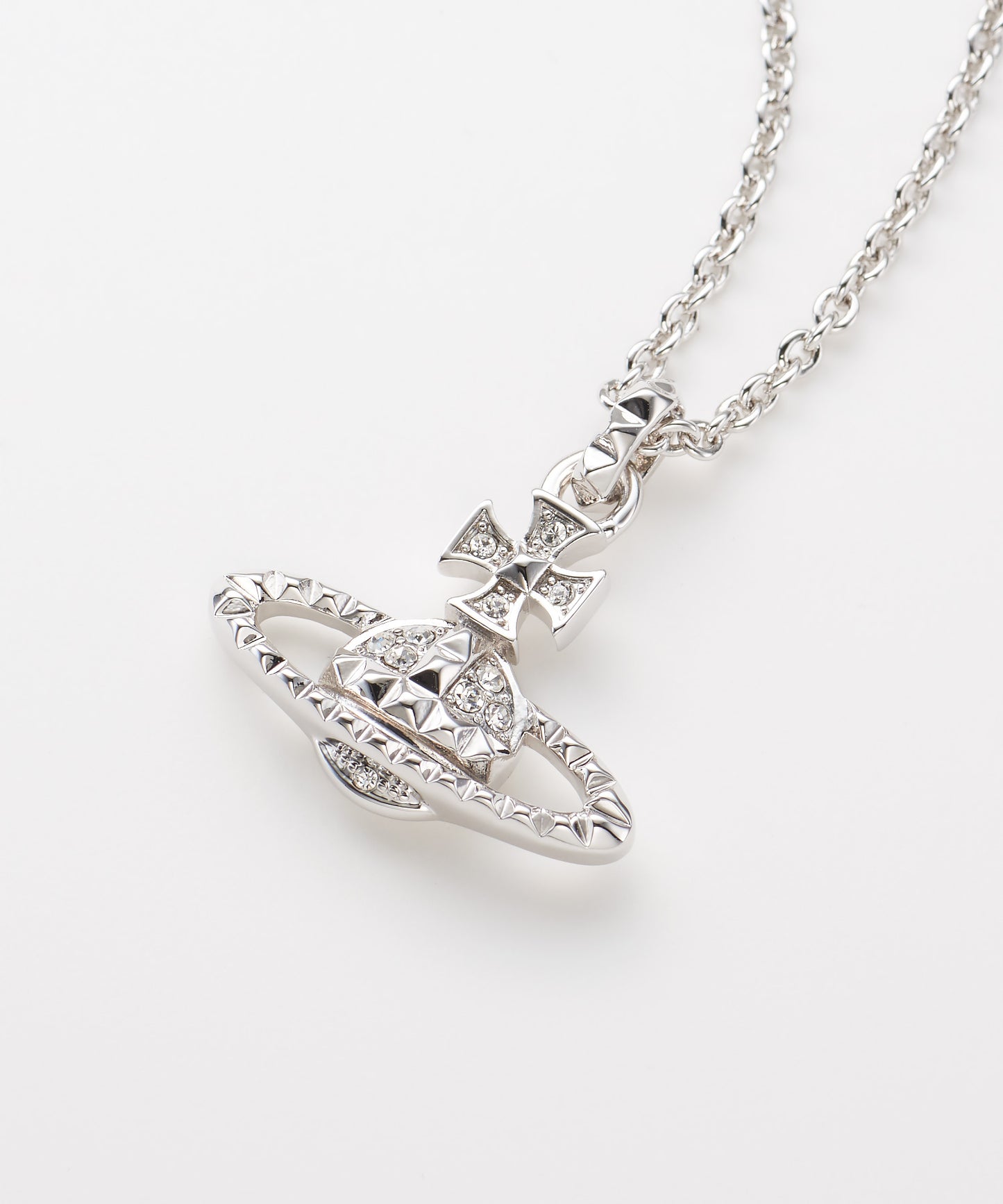 Vivienne Westwood Mayfair Necklace 卯釘水晶土星項鍊（共4色！）