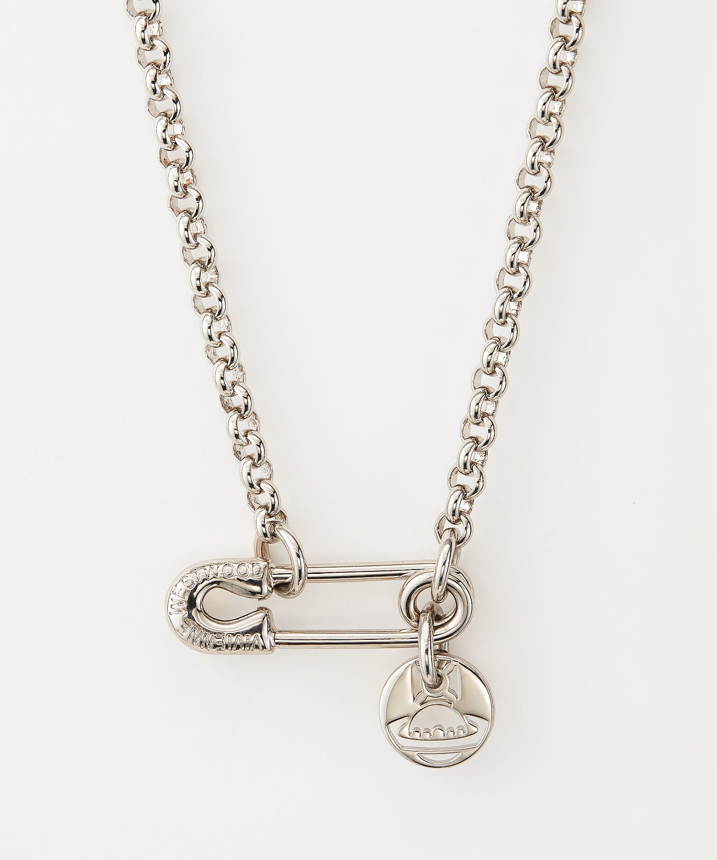 Vivienne Westwood Man MAN IMOGENE Necklace 男款大別針土星項鍊