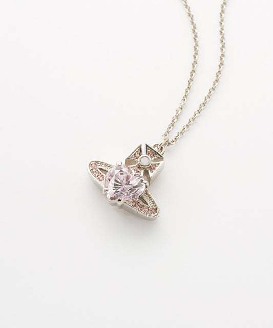 （現貨！）Vivienne Westwood Ariella Necklace 愛心水晶土星項鍊