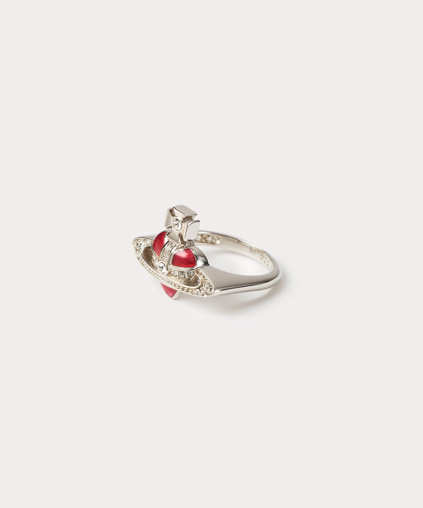 Vivienne Westwood New Diamante Heart Ring經典愛心土星戒指（2色！）