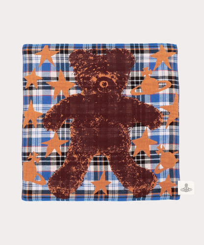 （現貨！）Vivienne Westwood 泰迪熊熊🐻格紋絲巾