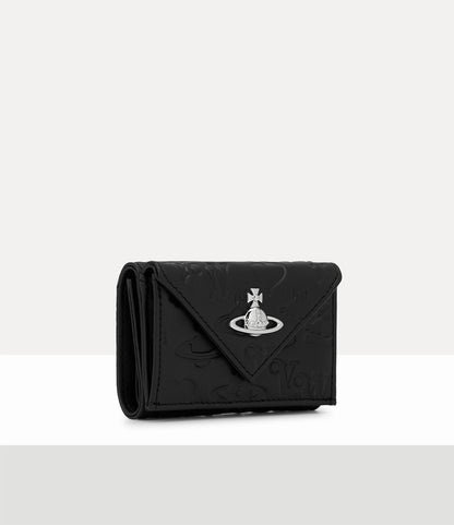 日本限定！Vivienne Westwood Envelope Wallet 立體土星壓紋霧面三折信封短夾 （共2色！）