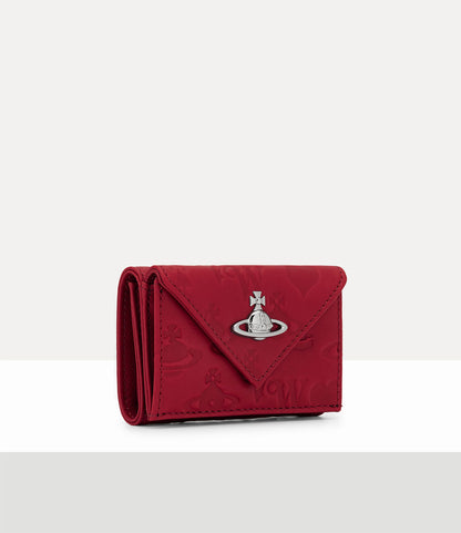 日本限定！Vivienne Westwood Envelope Wallet 立體土星壓紋霧面三折信封短夾 （共2色！）