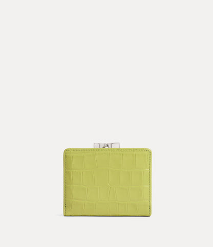 （限時特價！）Vivienne Westwood CROCODILE Frame Wallet 鱷魚紋立體土星三折口金短夾 （共5色！）