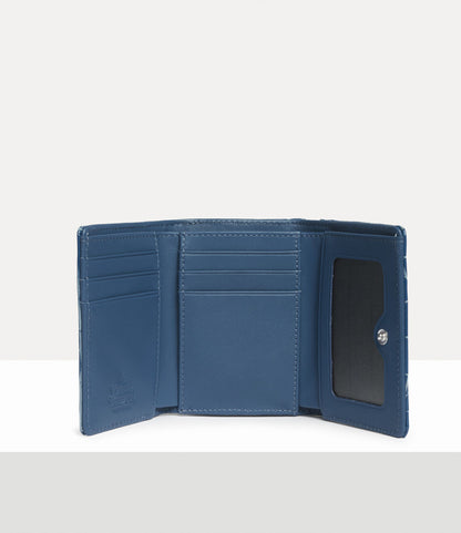 Vivienne Westwood CROCODILE 鱷魚紋立體土星三折口金短夾 （共2色！）