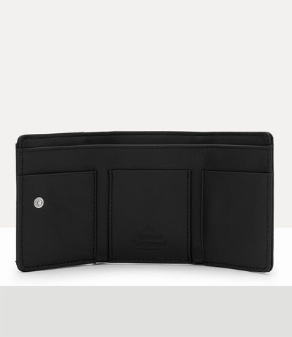 日本限定！Vivienne Westwood Small Flap Wallet 立體土星壓紋三折短夾 （共2色！）