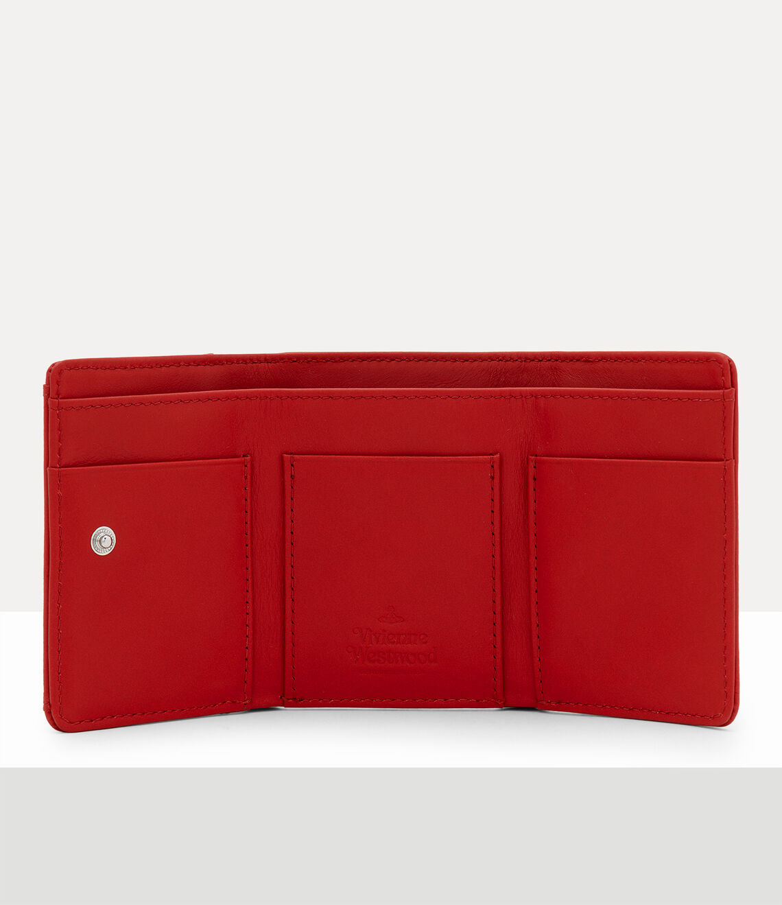 日本限定！Vivienne Westwood Small Flap Wallet 立體土星壓紋三折短夾 （共2色！）