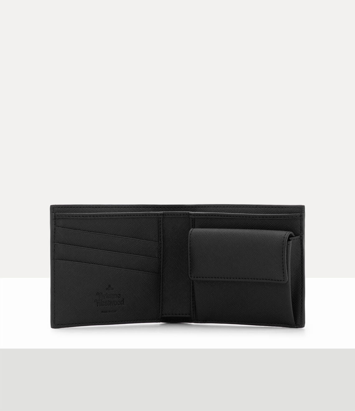 （限時特價！）Vivienne Westwood Man. Billfold with coin Purse Wallet 十字紋防刮帶零錢袋皮夾