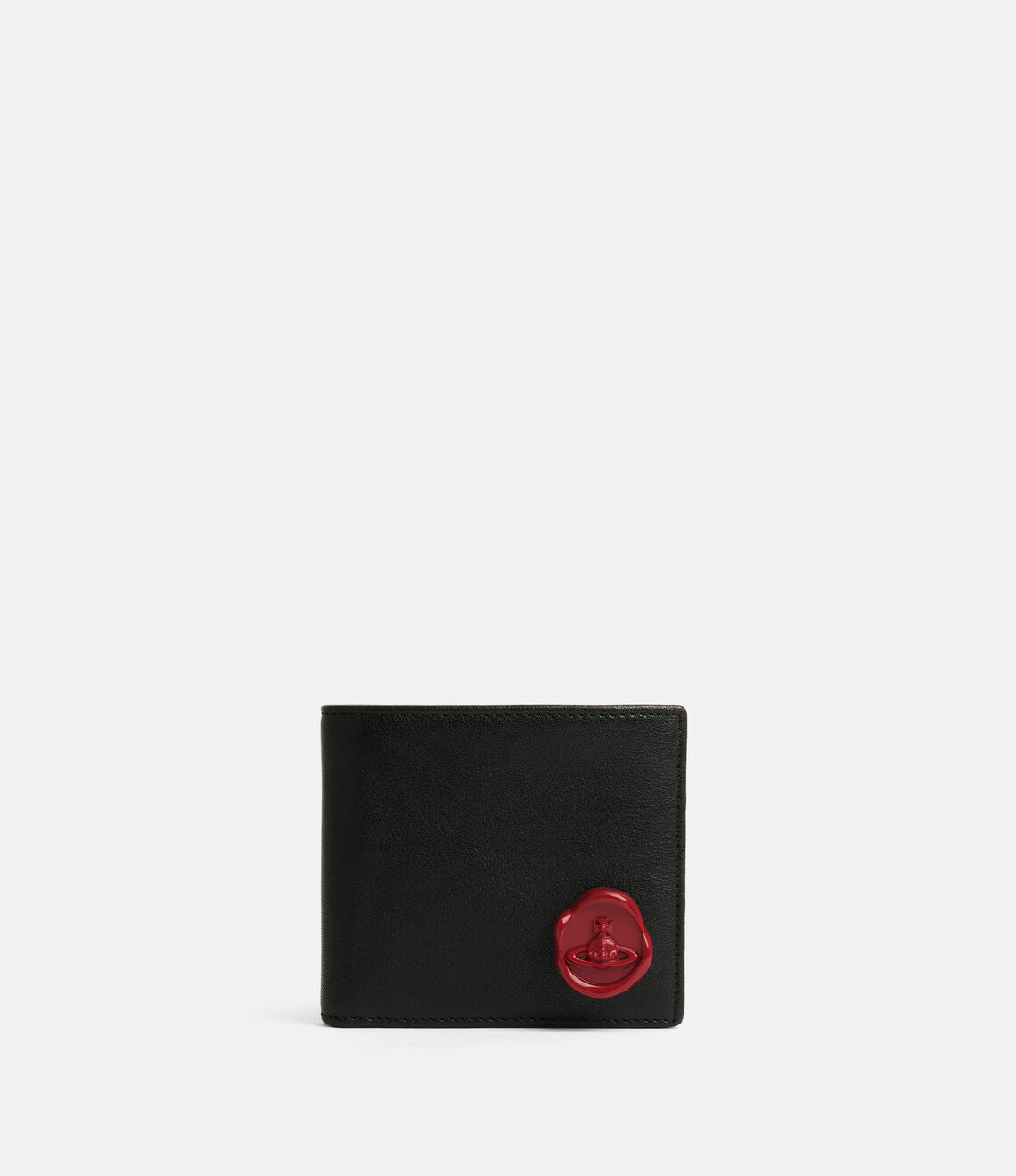 Vivienne Westwood Man. Billfold Wallet 土星蠟封牛革皮夾