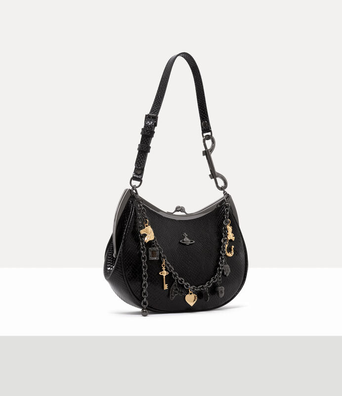 Vivienne Westwood Charm Frame 鏈條半月包