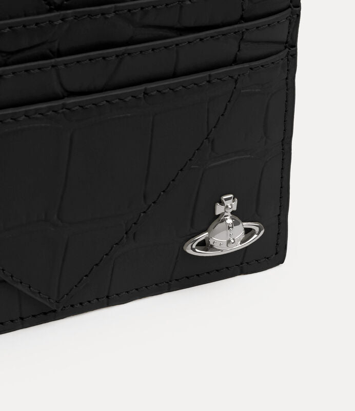 Vivienne Westwood Heart Card Holder 鱷魚壓紋愛心卡夾