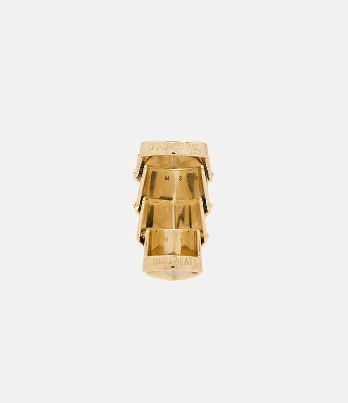 Vivienne Westwood Armour Josephus Ring 純銀盔甲戒指（共2色！）