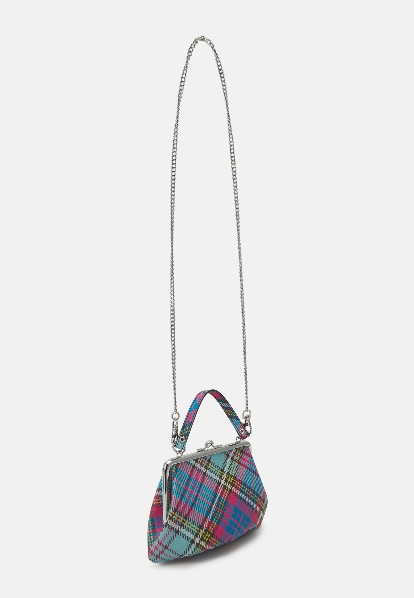 Vivienne Westwood Tartan Frame Bag 格紋口金肩背手提包