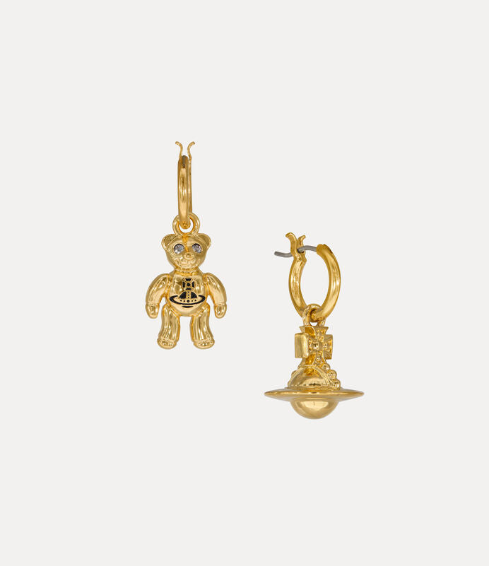 Vivienne Westwood Ruby Earrings 泰迪不對稱耳環（共2色！）