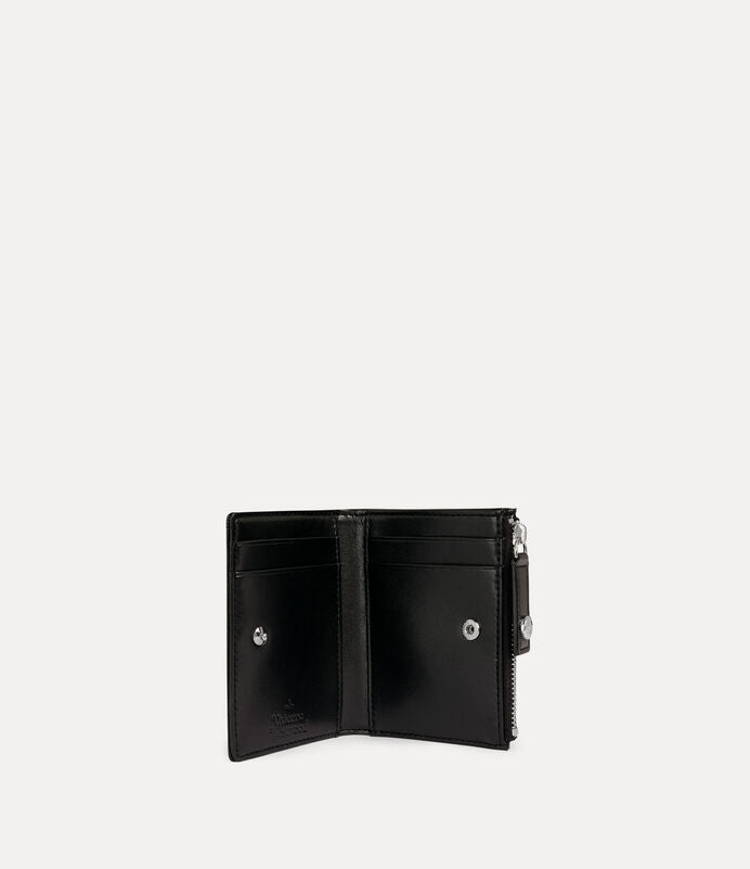 Vivienne Westwood Slim Card Holder 漆皮拉鍊卡片夾