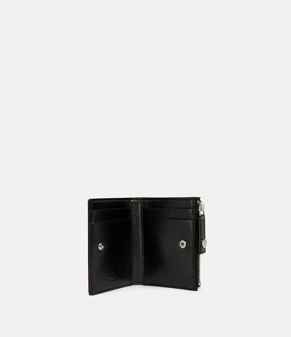 Vivienne Westwood Slim Card Holder 漆皮拉鍊卡片夾