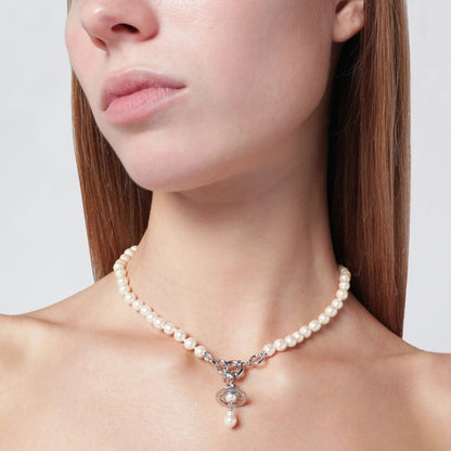 Vivienne Westwood Aleksa Necklace pearl 巴洛克珍珠項鍊