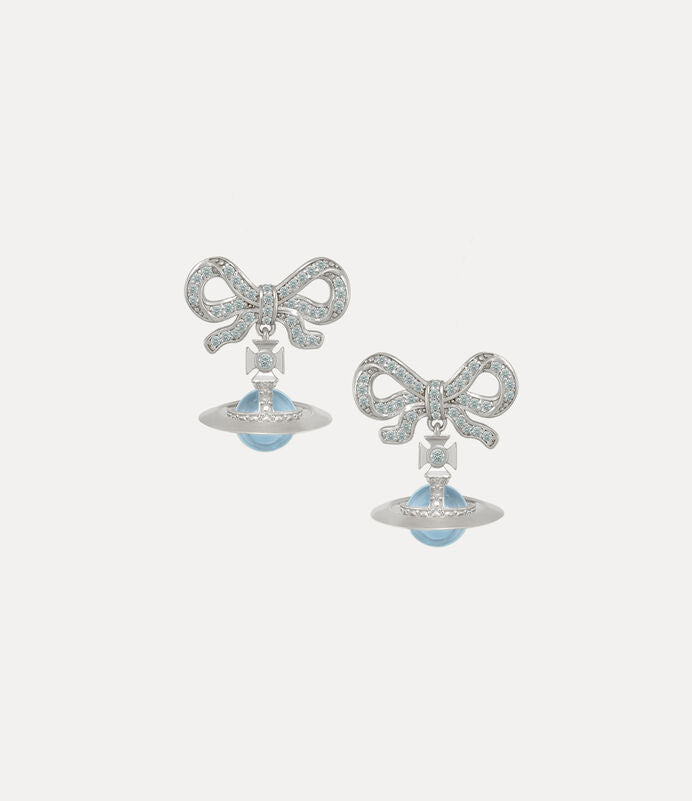 Vivienne Westwood Octavie Earrings 夢幻立體蝴蝶結純銀純銀土星耳環（共4色！）