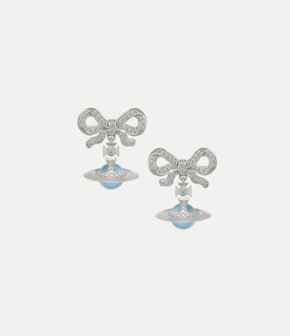 Vivienne Westwood Octavie Earrings 夢幻立體蝴蝶結純銀純銀土星耳環（共4色！）