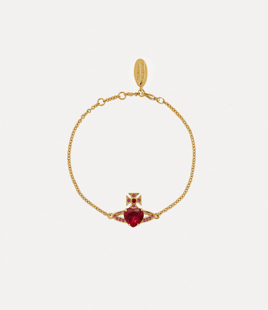 Vivienne Westwood Ariella Bracelet 愛心水晶土星手鍊