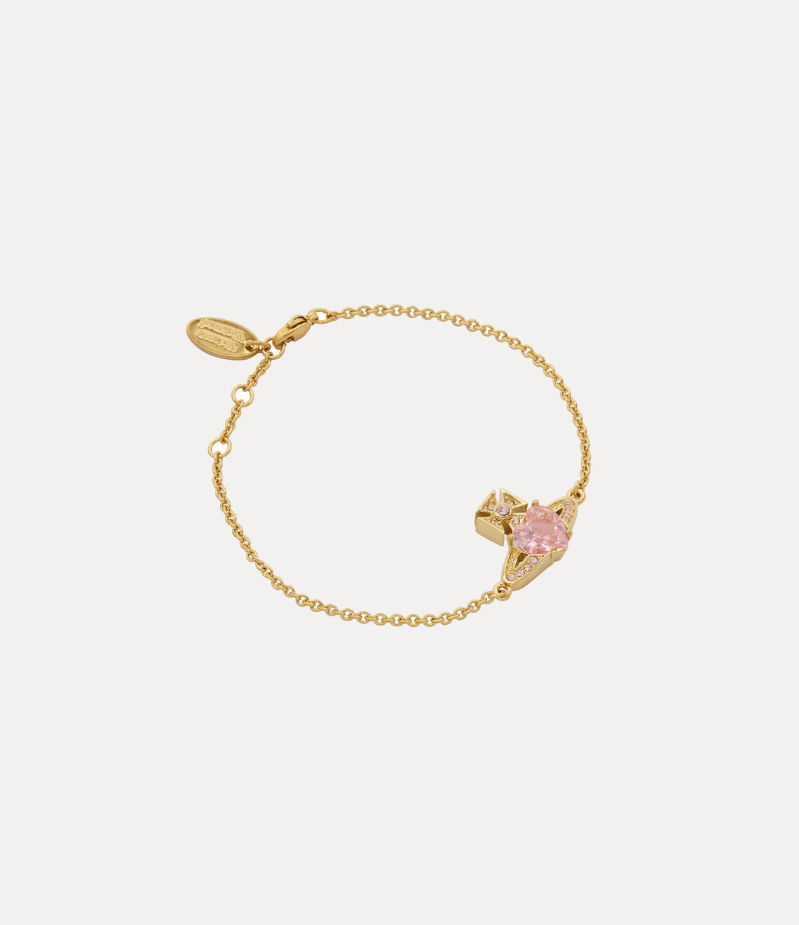 Vivienne Westwood Ariella Bracelet 愛心水晶土星手鍊 (共4色！）