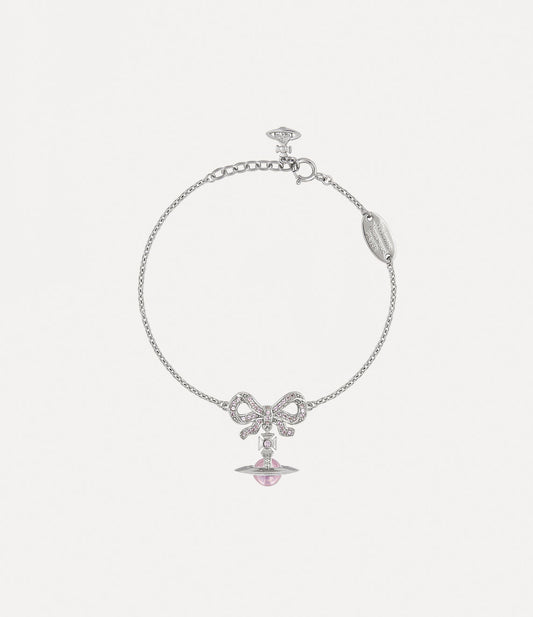 Vivienne Westwood Octavie Bracelet 夢幻夢幻立體蝴蝶結純銀純銀土星手鍊（共2色！）