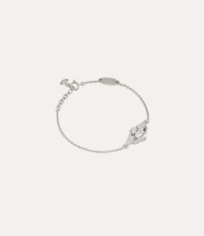 Vivienne Westwood Galena Bracelet 純銀愛心翅膀水晶手鍊 （共2色！）