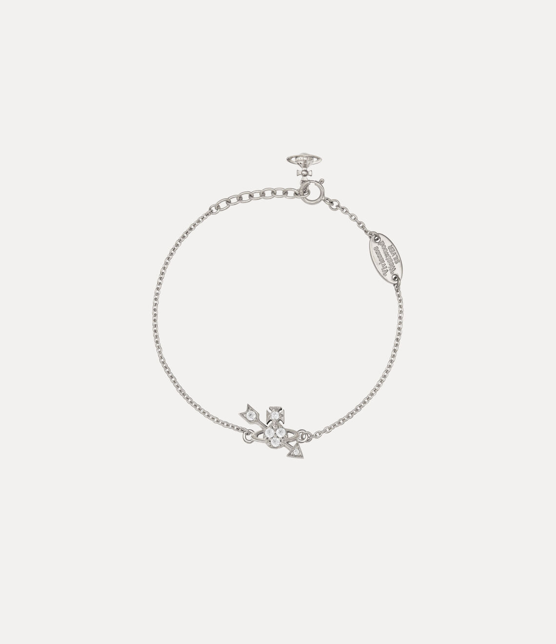 Vivienne Westwood Kiri Bracelet 邱比特純銀手鍊（共2色！）