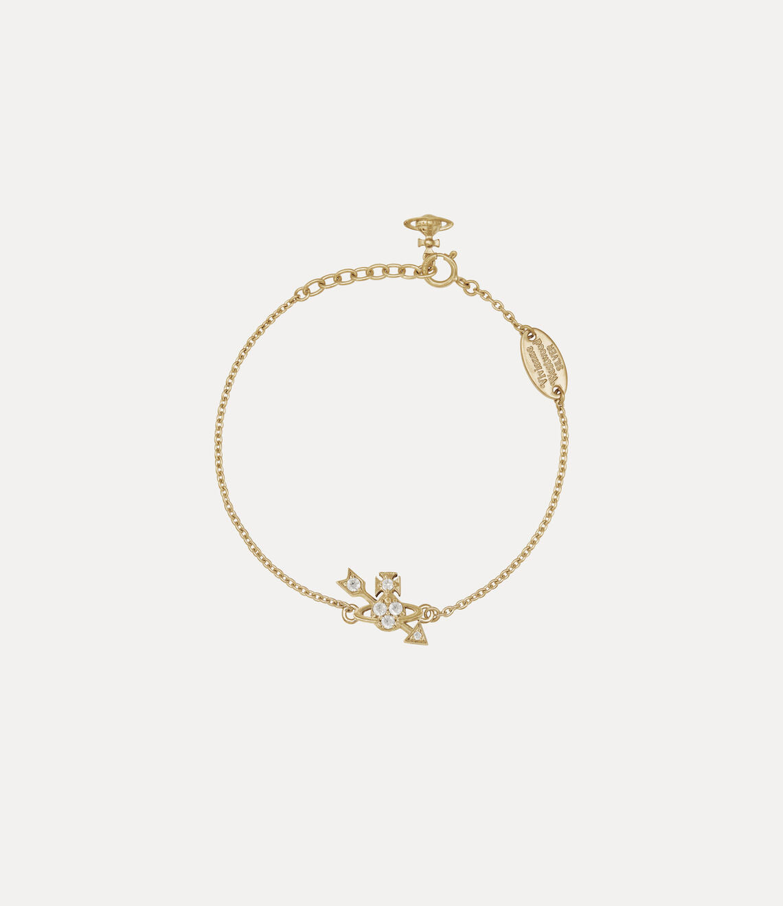 Vivienne Westwood Kiri Bracelet 邱比特純銀手鍊（共2色！）