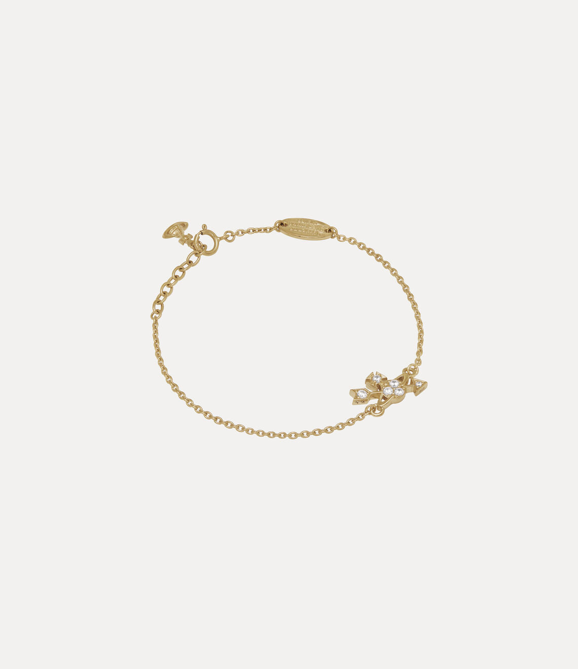 Vivienne Westwood Kiri Bracelet 邱比特純銀手鍊（共2色！）