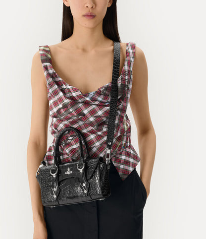 Vivienne Westwood Bettina Mini Bag 學院鱷魚斜挎包