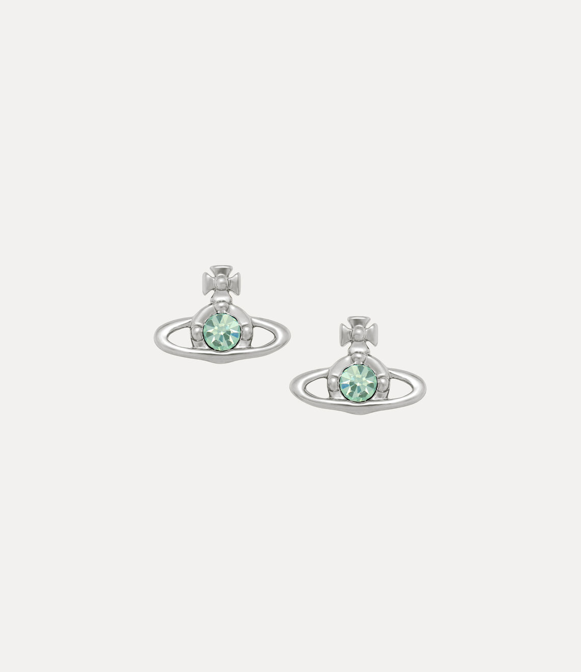 Vivienne Westwood Nano Solitaire Earrings 經典水晶土星耳環（多色！）