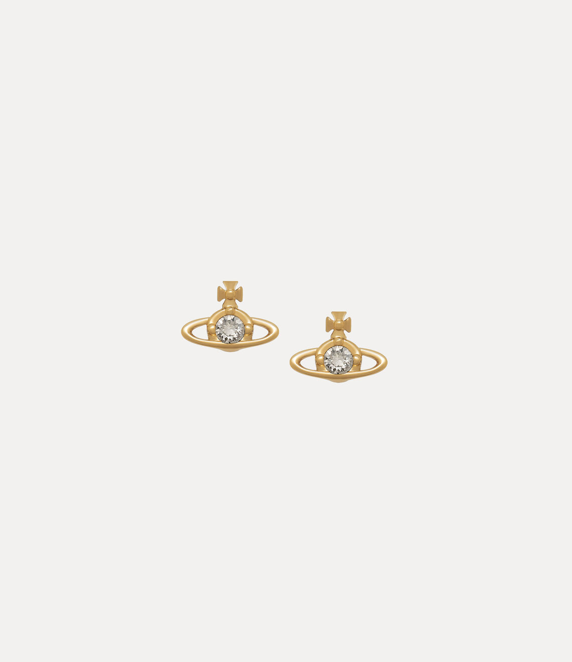 Vivienne Westwood Nano Solitaire Earrings 經典水晶土星耳環（多色！）