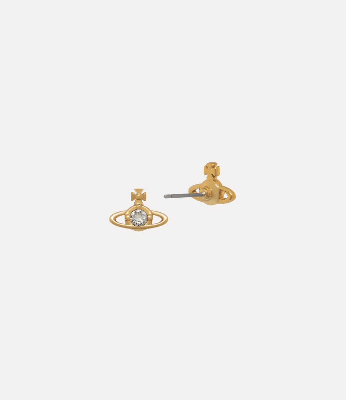 Vivienne Westwood Nano Solitaire Earrings 經典水晶土星耳環（多色！）