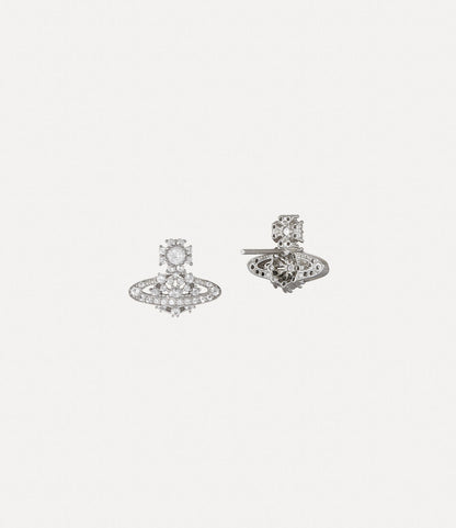 Vivienne Westwood Narcissa Earrings 純銀雪花土星耳環