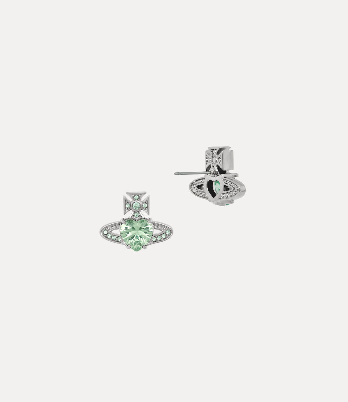 Vivienne Westwood Ariella Earrings 愛心水晶土星耳環（共3色！）